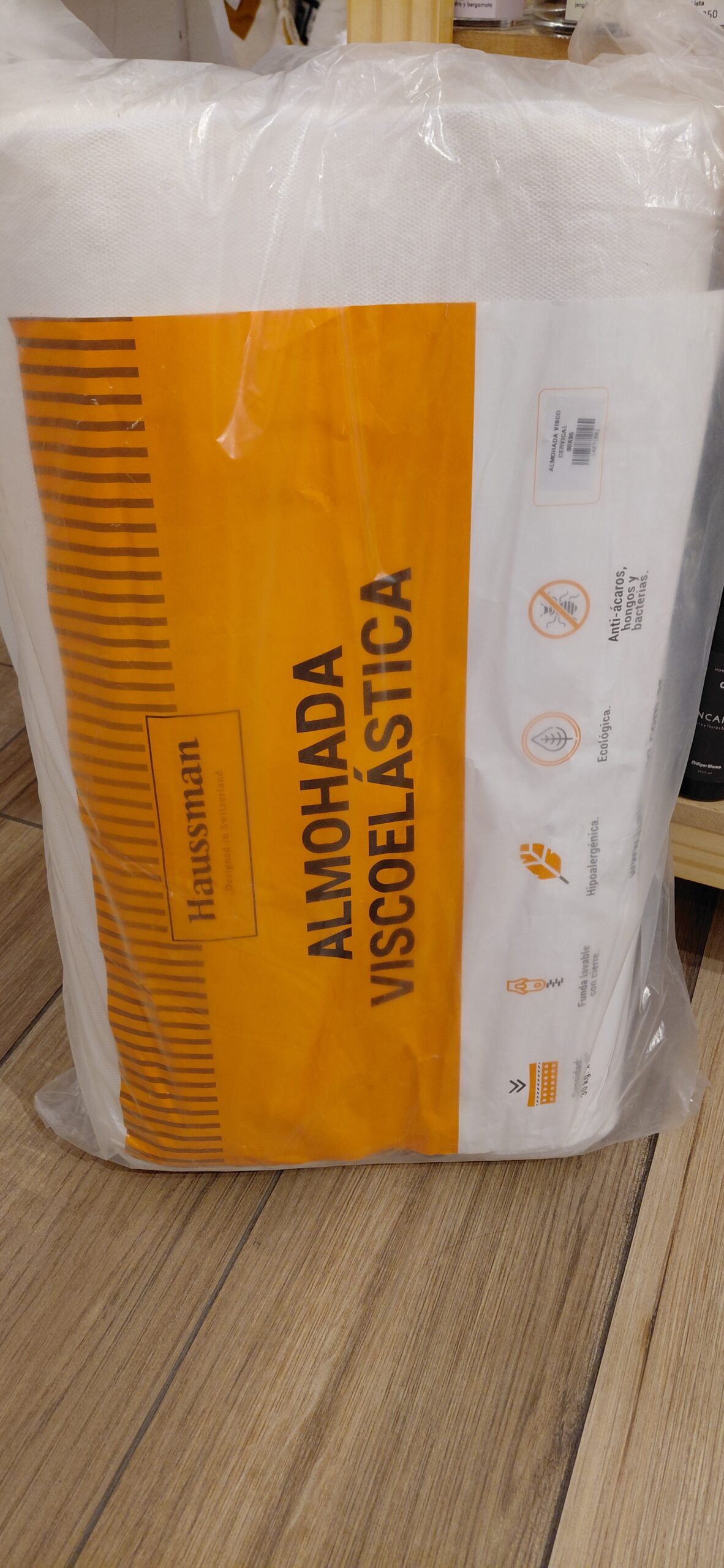ALMOHADA VISCOELASTICA CERVICAL 40X70