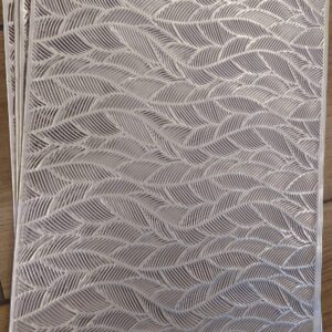 individual pvc rectangular formas x 6