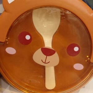 vianda infantil animales +tenedor 1000ml