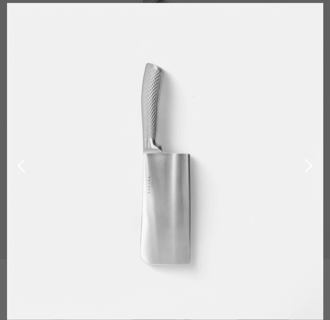 cuchillo sakura hacha full stainless