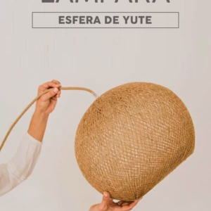 LAMPARA ESFERA YUTE 25 CM