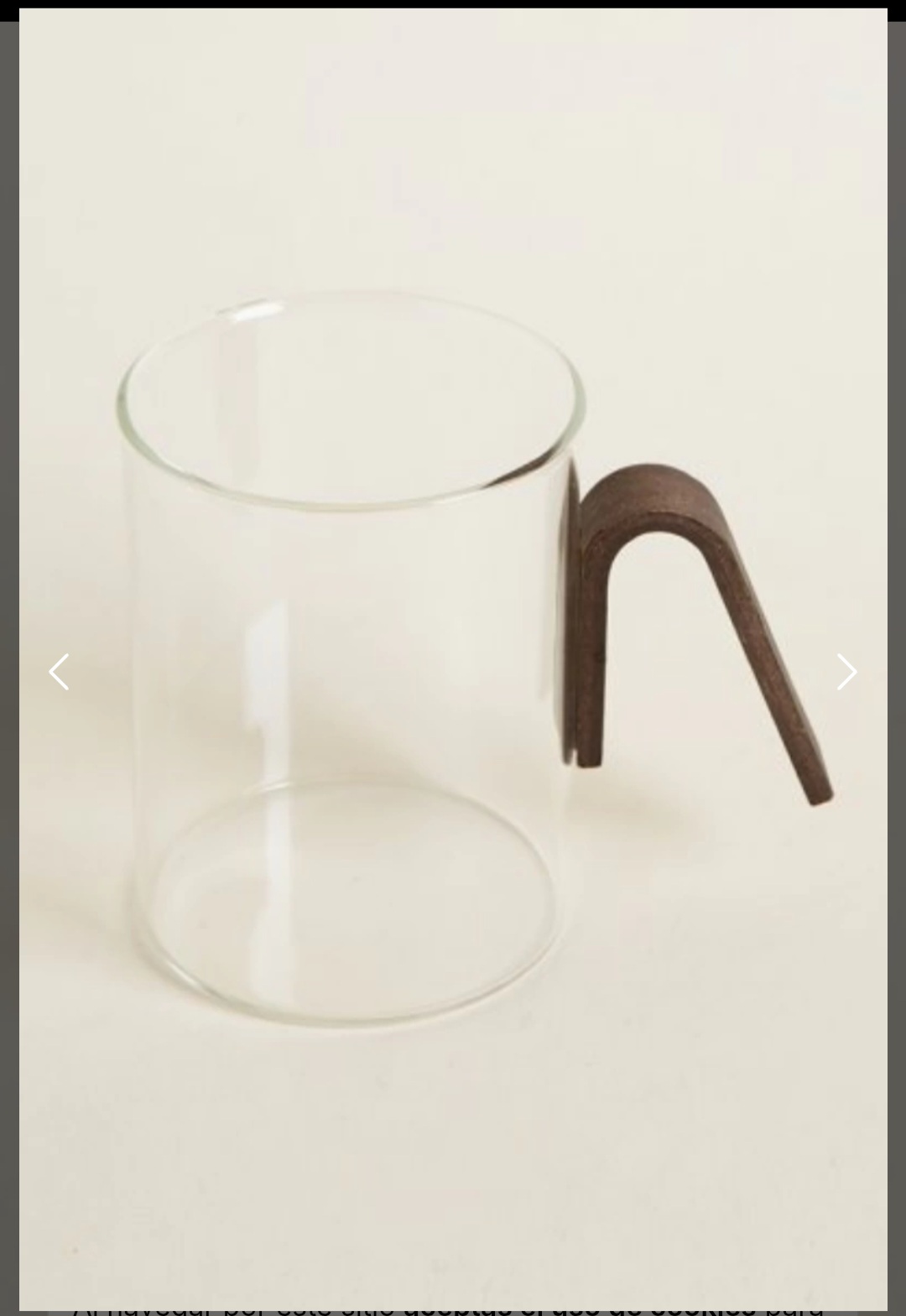 mug de vidrio net bronx 450 ml