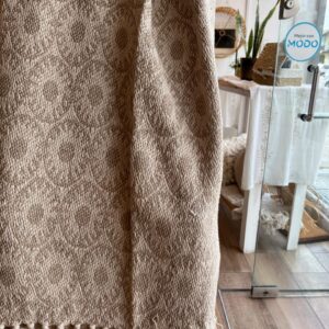 manta throw daysi ivory 125 x 150