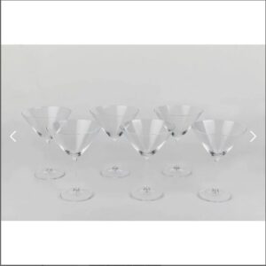 copa aperitivo martini x 6 190 ml