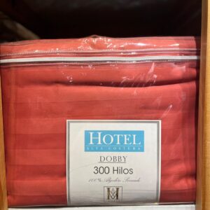 SABANA HOTEL DOBBY 300 HILOS KING
