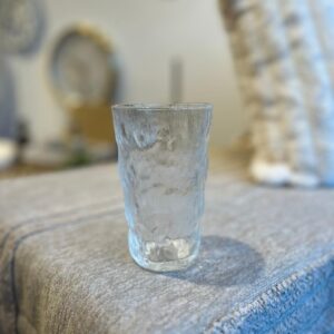 vaso de vidrio alto labrado antartic 300 ml x 6