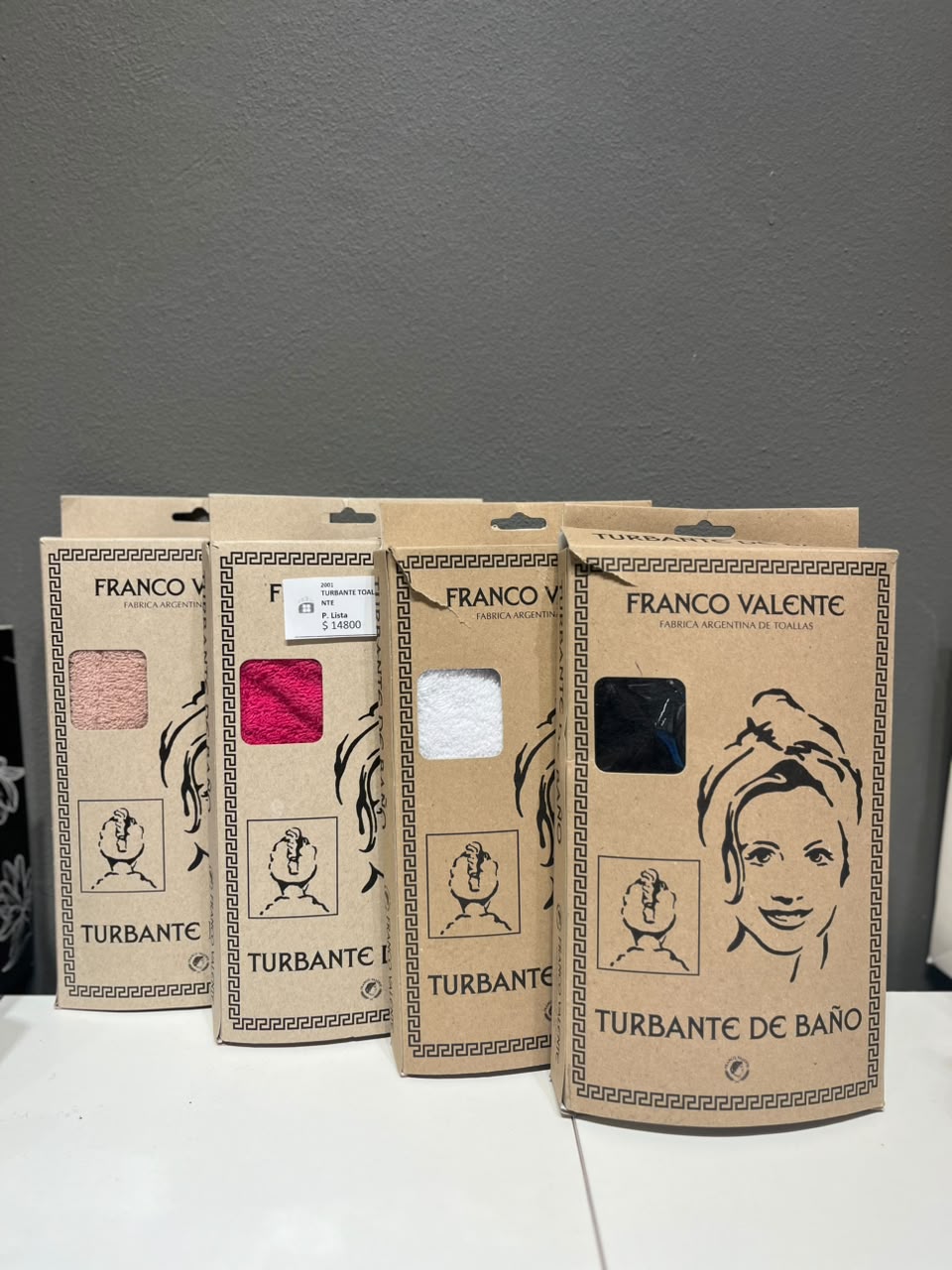 turbante toalla franco valente