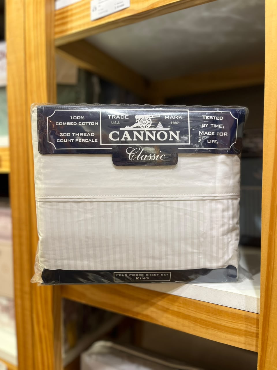 SABANA CANNON KING 200 HILOS 100% ALG - Image 3