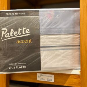 SABANA PALETTE ACCENT 2P Y MEDIA