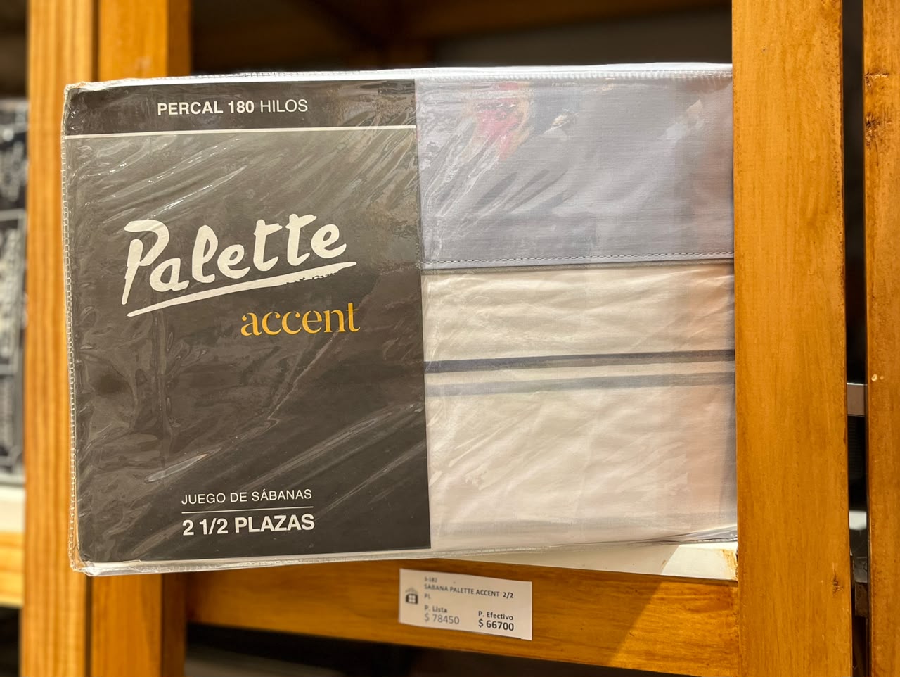 SABANA PALETTE ACCENT 2P Y MEDIA