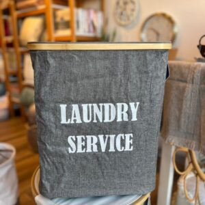 CESTO ROPA CUADRADO LAUNDRY