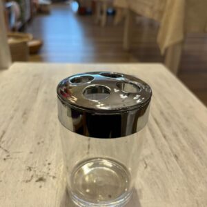 VASO PORTA CEPILLO DALLAS CROMADO